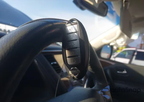 2017 Nissan Armada Platinum from USA, damaged, VIN JN8AY2ND2H9002834